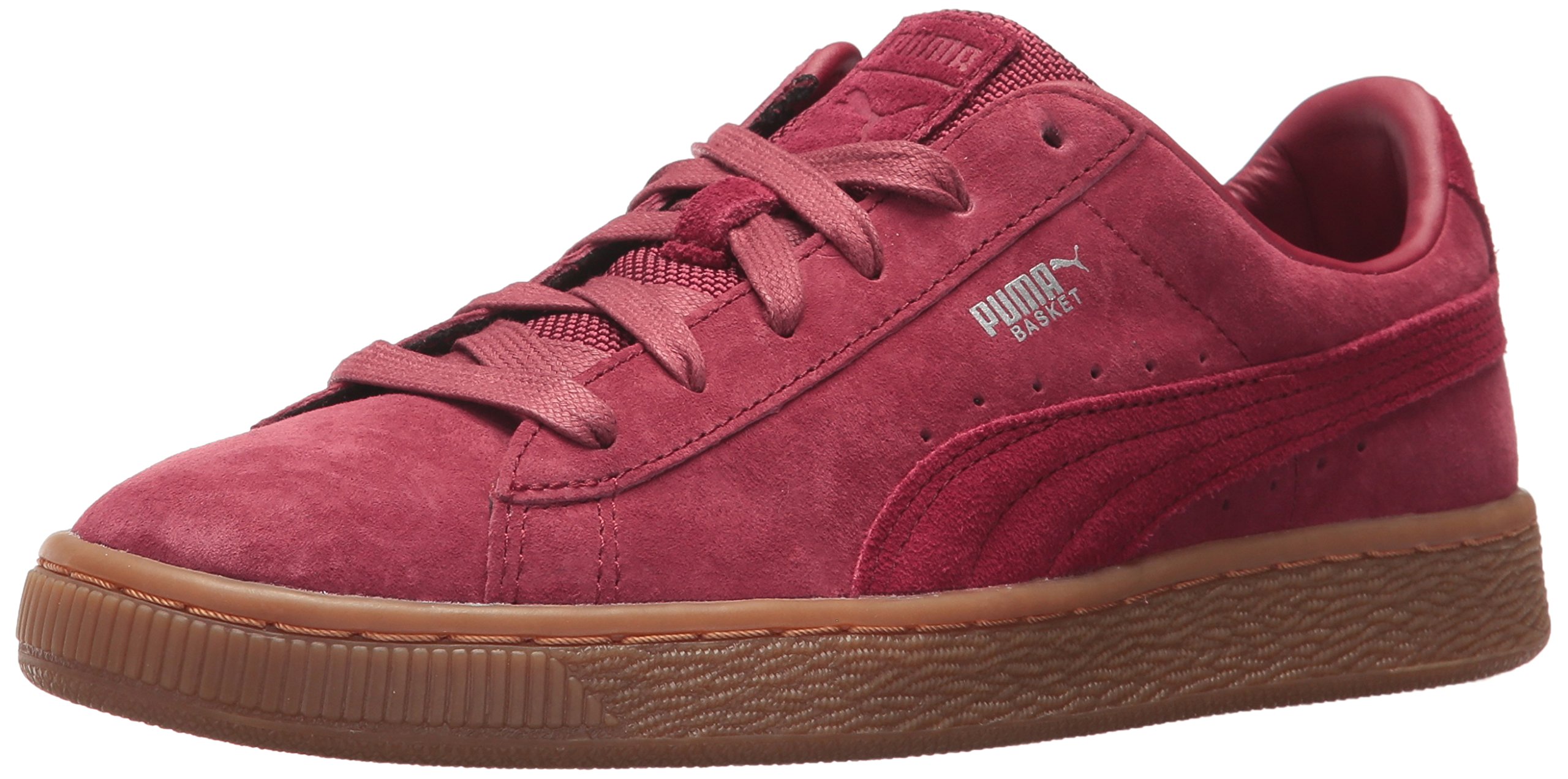 PUMA Baby Basket Classic Weatherproof Sneakers for Toddlers - Tibetan Red, Size 7 M US - Comfortable & Durable for Outdoor Play, Walking & Everyday Wear