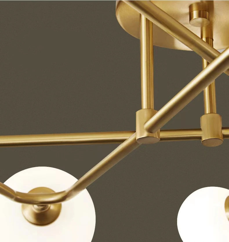 Modern Rong Head Ceiling Lamp - Stylish LED Chandelier Light Fixture for Living Room, Bedroom, Dining Room - Perfect for Home Decor and Ambient Lighting