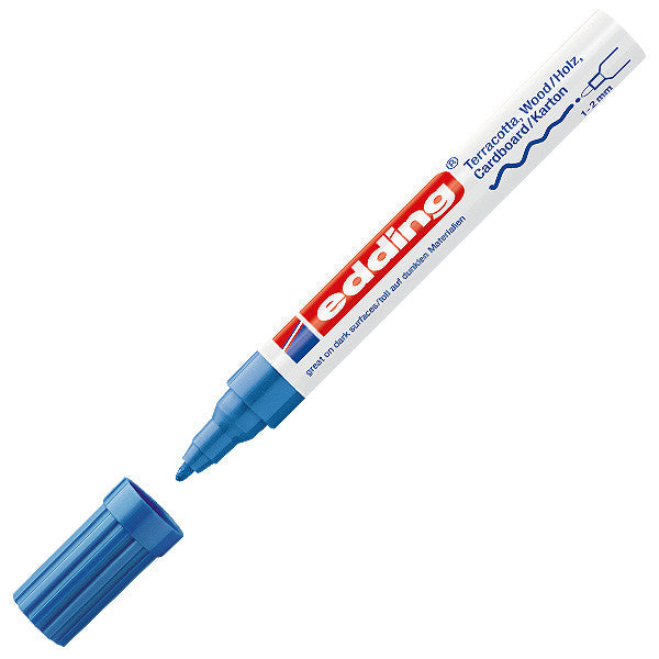 edding 4040 Fine Tip Matte Paint Marker - Permanent Waterproof Ink for DIY, Crafts, Signs & Metal Surfaces - Ideal for Artists, Designers & Industrial Use