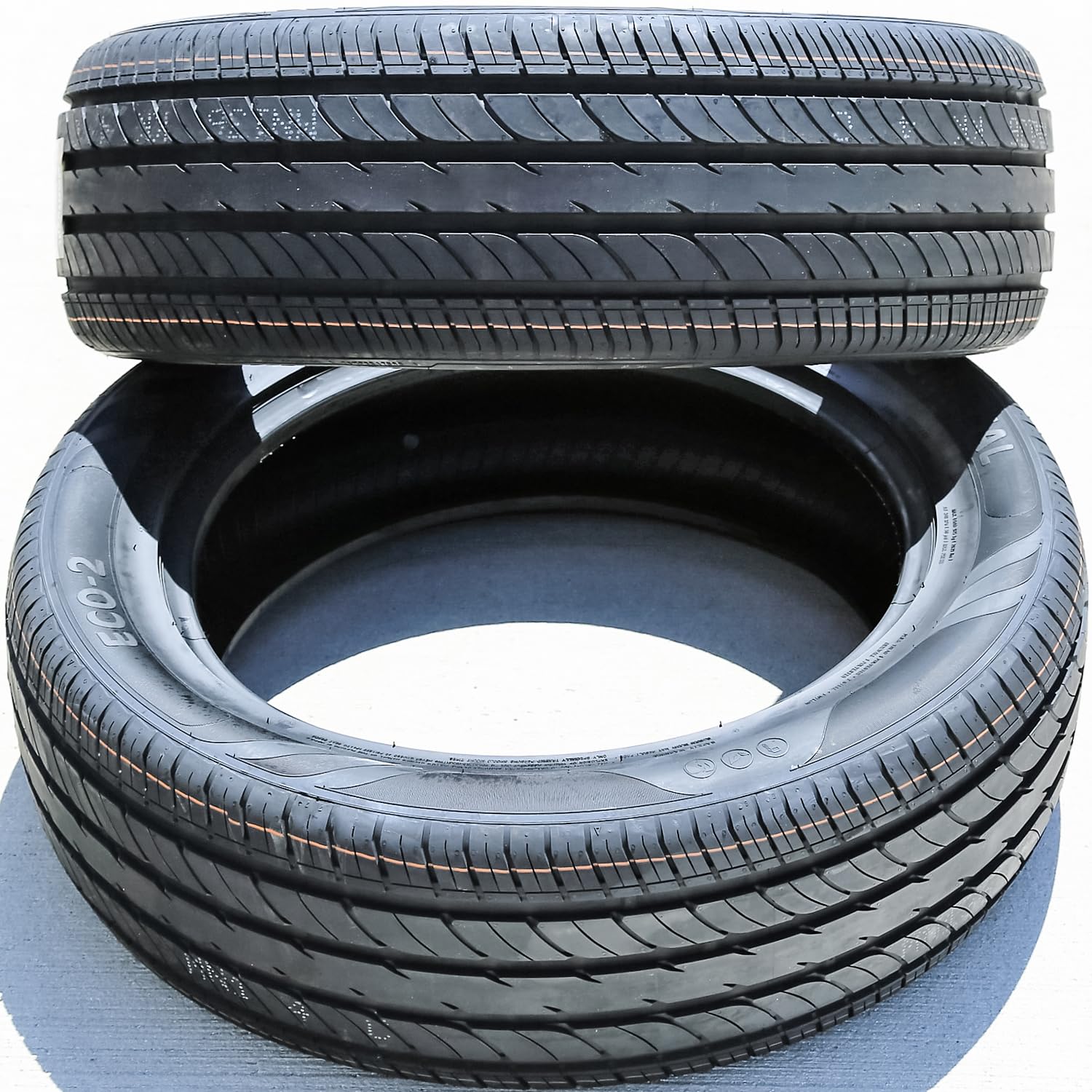 Eco-2 Performance 195/55R15 89V XL Passenger Tire - High Mileage All-Season Radial Car Tires for Sedans & Compact Cars - Perfect for Daily Commuting & Highway Driving