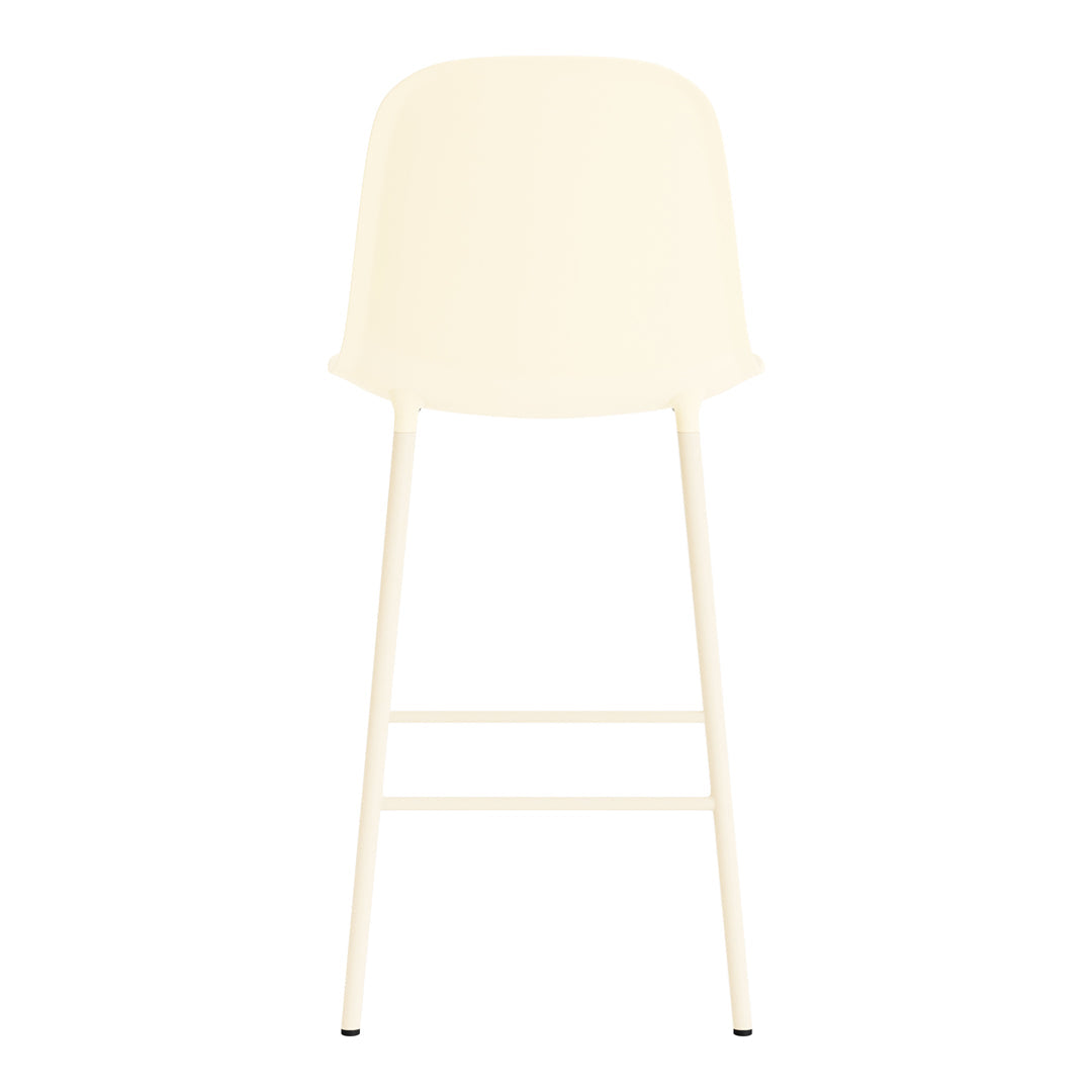 Modern Form Counter Stool - Adjustable Height Bar Stool for Kitchen Island, Breakfast Nook & Home Bar - Sleek Contemporary Design for Dining & Entertaining