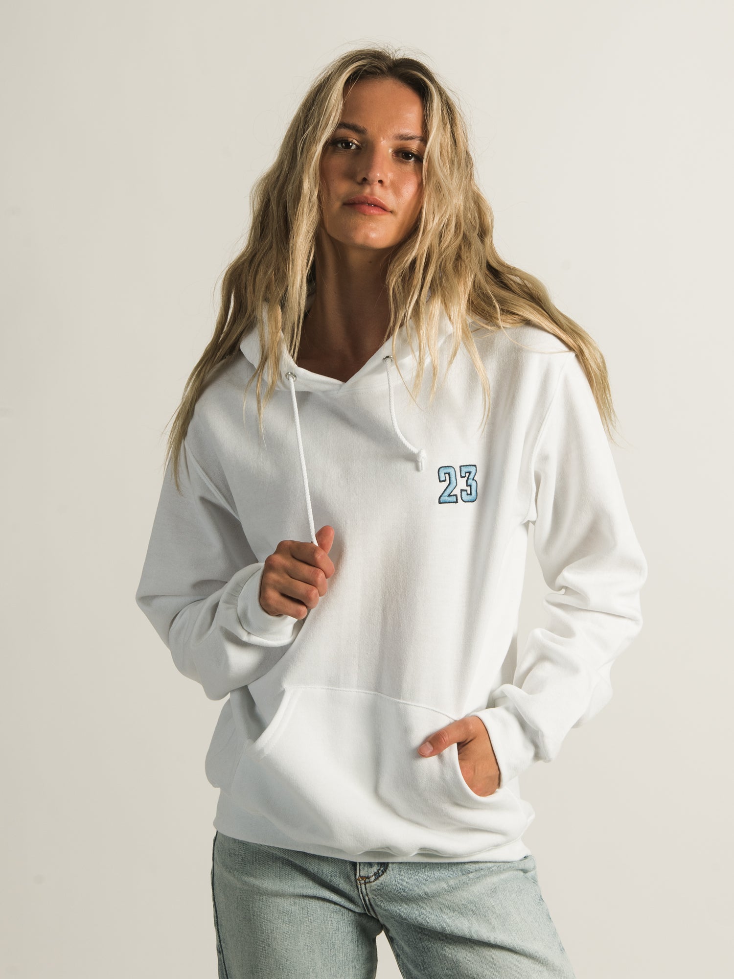 23 Embroidered Hoodie for Men & Women - Stylish & Comfortable Pullover Sweatshirt - Perfect for Casual Wear, Gym & Outdoor Activities