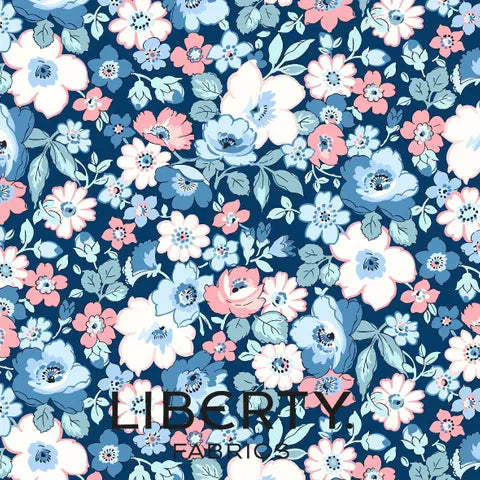 Liberty Heirloom 3 Collection Hedgerow Bloom 016668110D - Vintage Floral Fabric for Quilting, Dressmaking & Home Decor
