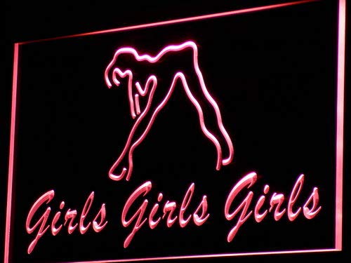 ADVPRO i767-r LED Neon Light Sign for Girls Night Club Bar Beer Wine - Perfect for Home Decor, Parties, and Gifts