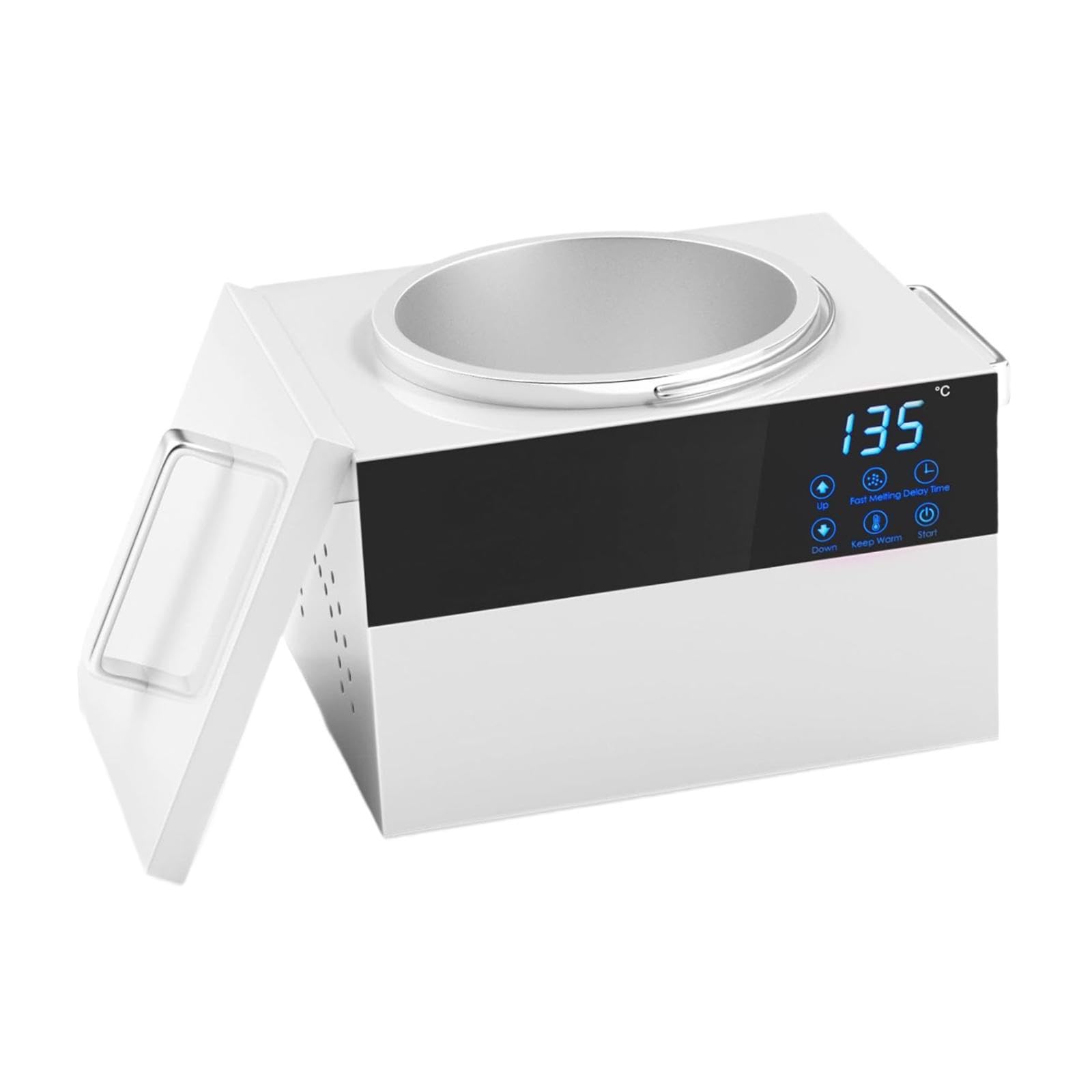 Professional Electric Wax Melter for Salon - Fast Heating, Adjustable Temperature Wax Warmer Machine for Hair Removal & Spa Treatments - Perfect for Eyebrows, Legs, Bikini & Facial Waxing