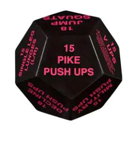 Workout Dice - Fun Fitness Dice for Exercise & Gym Workouts - Perfect for Home, Gym & Group Fitness Training