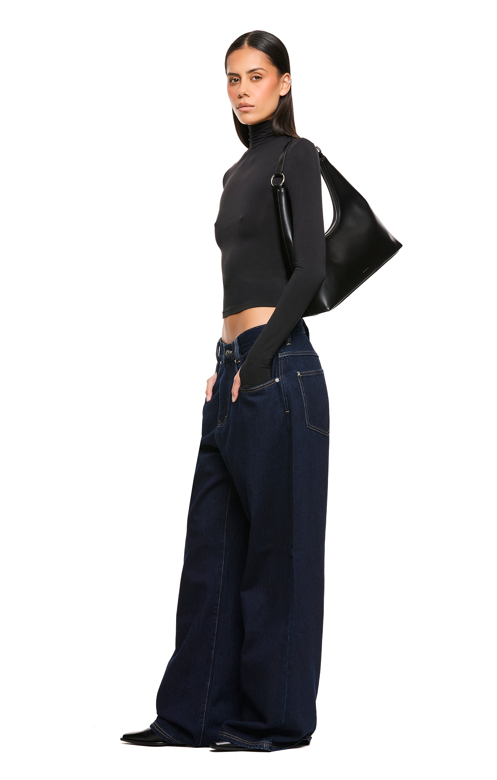 Premium Maxwell Dark Indigo Jeans for Men - Slim Fit Stretch Denim Pants - Perfect for Casual Wear, Office & Night Out