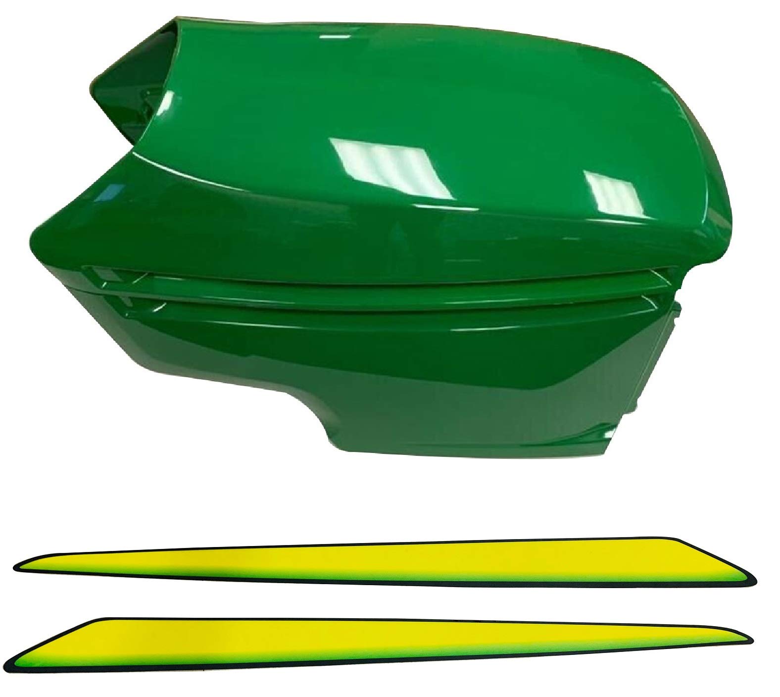 John Deere 325 335 Compatible Lower & Upper Hood Stickers - Left & Right Side Decals for Tractor Replacement & Restoration | Perfect for DIY Repair, Farm Equipment Maintenance & Vintage Tractor Customization