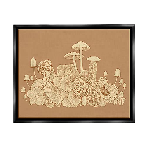 Black Floater Framed