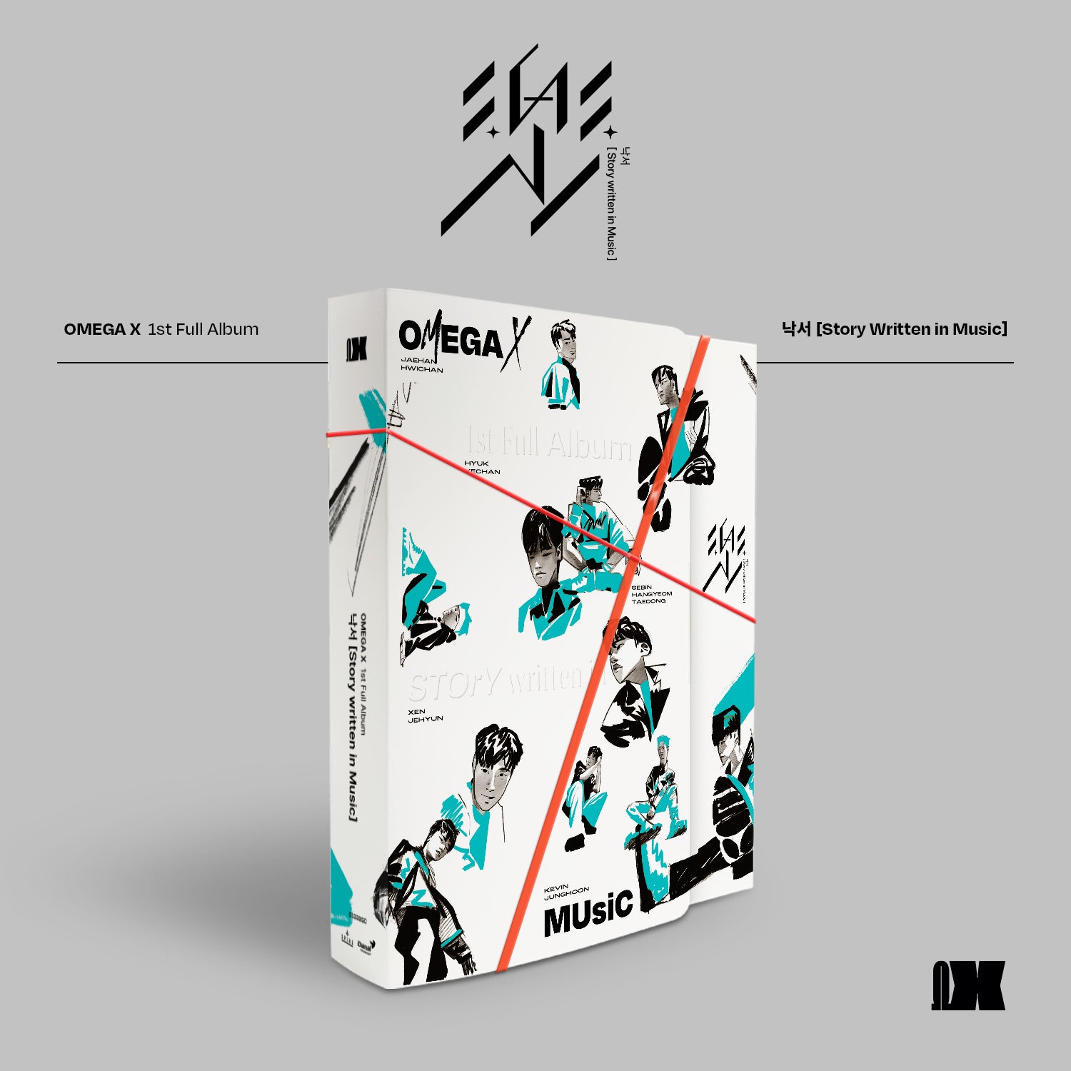 OMEGA X 1ST FULL ALBUM 'STORY WRITTEN IN MUSIC' - K-Pop CD for Fans, Collectors & Music Lovers | Perfect for Gifts, Parties & K-Pop Collections