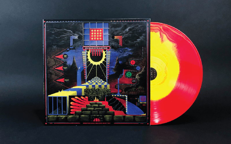 King Gizzard & The Lizard Wizard - Polygondwanaland Vinyl Record | Psychedelic Rock Music Album | Perfect for Collectors & Music Lovers