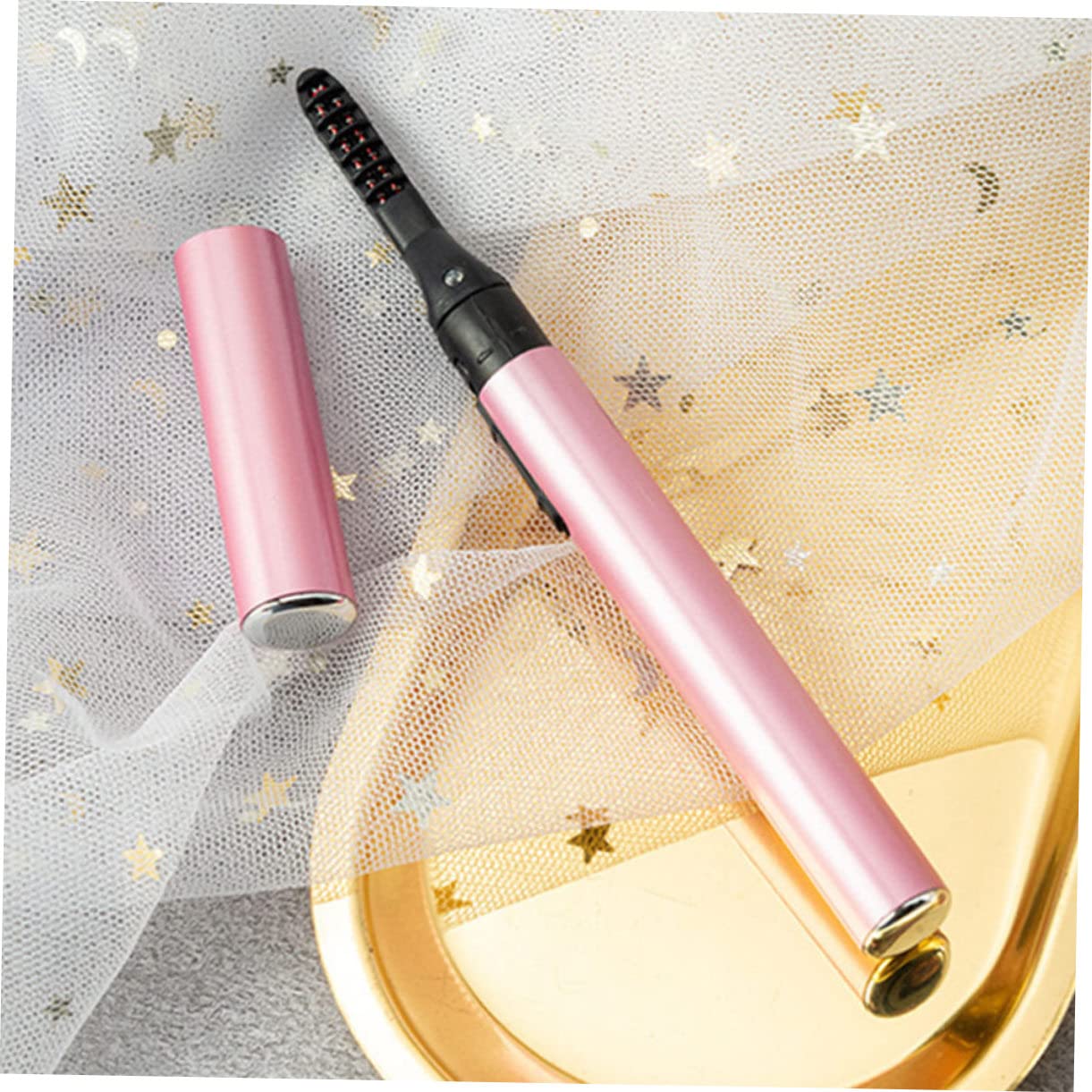 WOONEKY Electric Eyelash Curler - Fast Heating, Lightweight & Travel-Friendly Lash Curling Tool with Wide Heating Area | Perfect for Home, Travel & Professional Makeup Use
