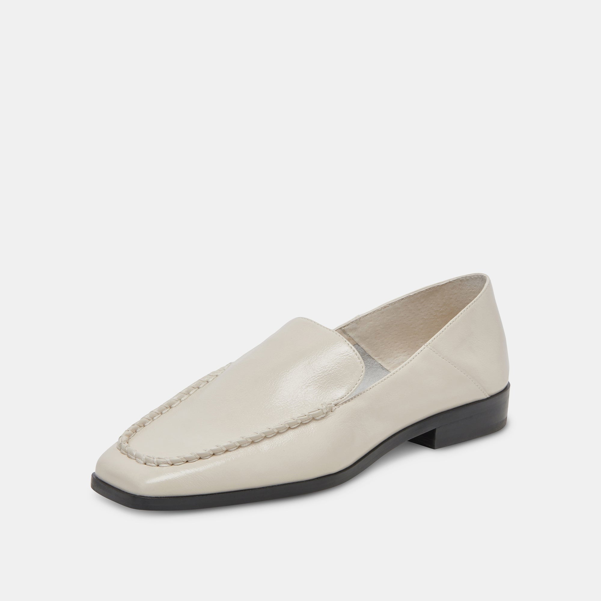 BENY FLATS IVORY CRINKLE PATENT LEATHER WOMEN'S SHOES - Comfortable & Stylish for Office, Party & Daily Wear