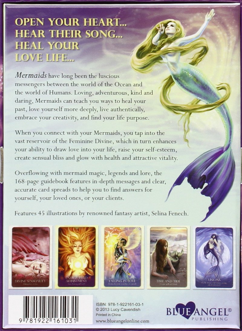 Oracle of the Mermaids: Magical Messages of Healing, Love & Romance - Divine Guidance for Spiritual Growth, Self-Care & Relationship Advice | Perfect for Meditation, Tarot Readings & Gift Giving