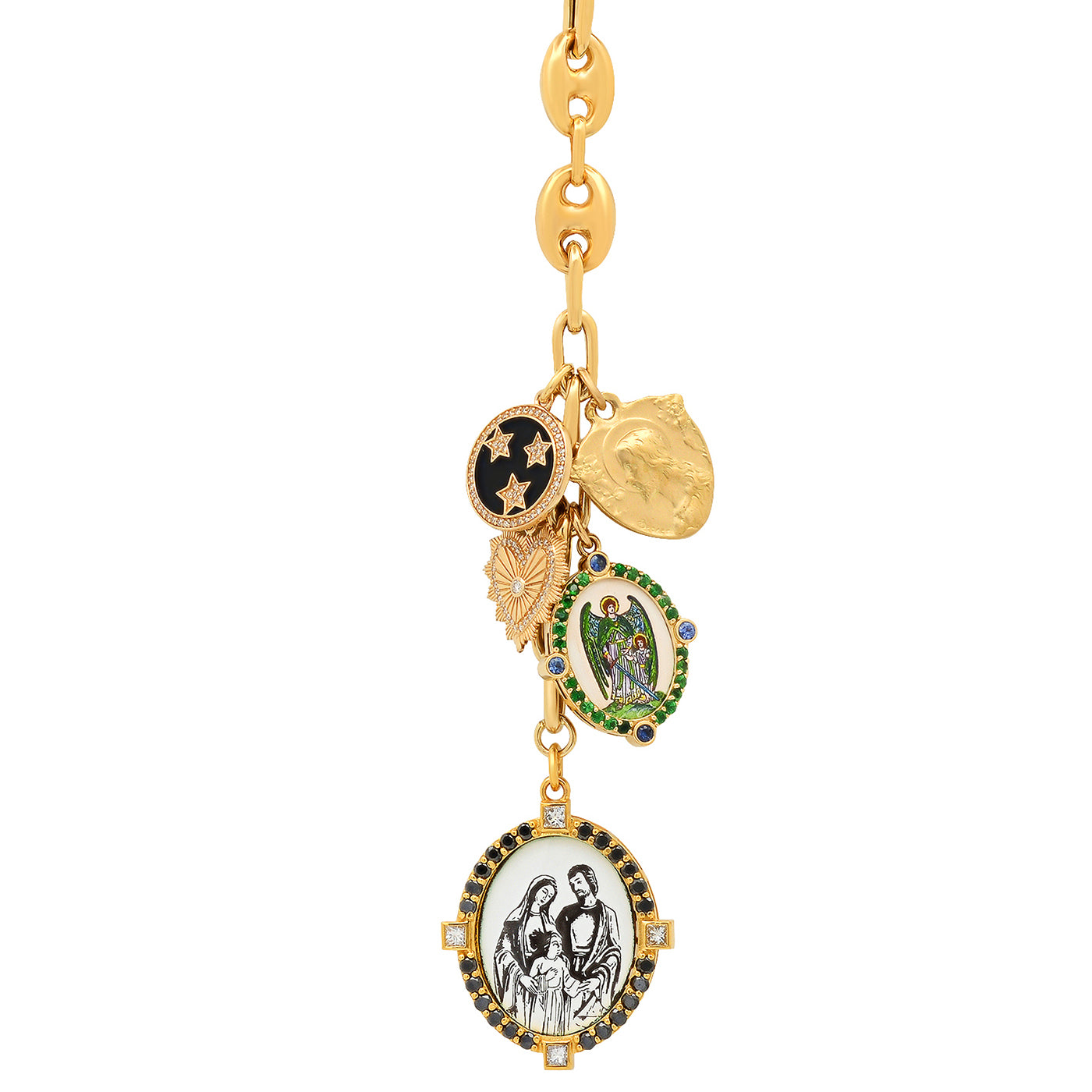 Holy Family Religious Pendant Necklace - Catholic Jewelry for Women & Men - Perfect for Church, Prayer, and Everyday Faith Wear
