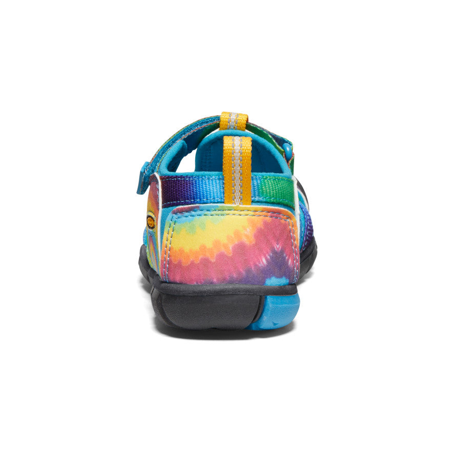 Seacamp II CNX Water Shoes for Big Kids - Vivid Blue & Original Tie Dye | Lightweight Quick-Dry Beach Shoes for Boys & Girls | Perfect for Swimming, Surfing & Summer Water Activities