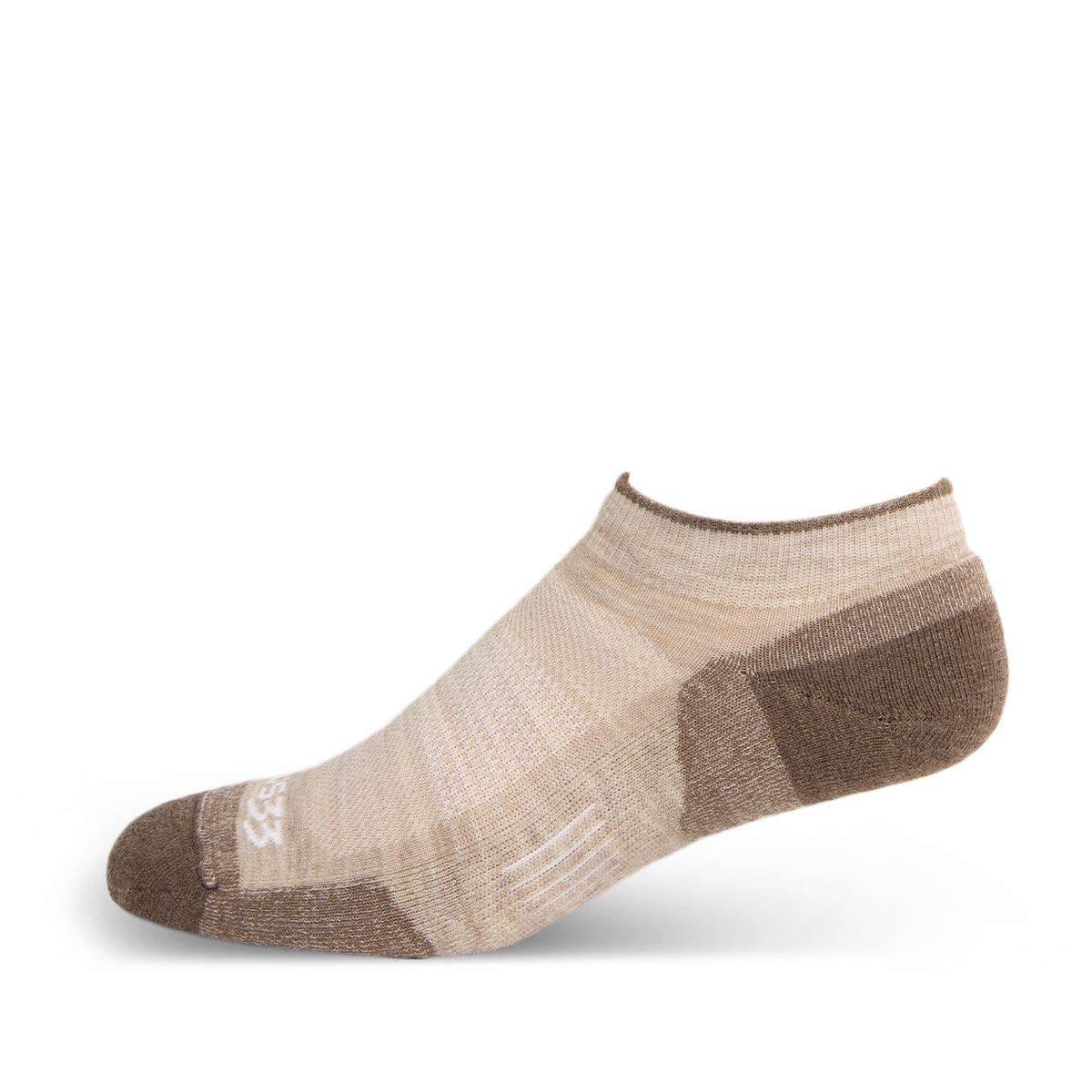Premium USA Made No Show Socks for Running & Hiking - Breathable Merino Wool Athletic Socks - Mountain Heritage Collection - Perfect for Gym, Travel & Outdoor Activities