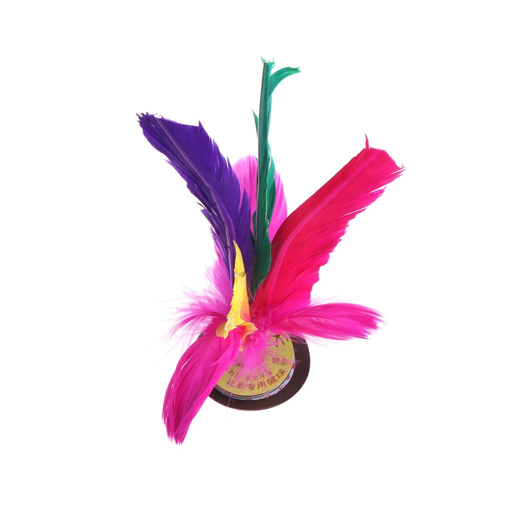 Chinese Jianzi Shuttlecock - Traditional Football Hacky Sack for Fitness, Outdoor Games & Entertainment - Perfect for Backyard Fun, Park Play & Family Activities