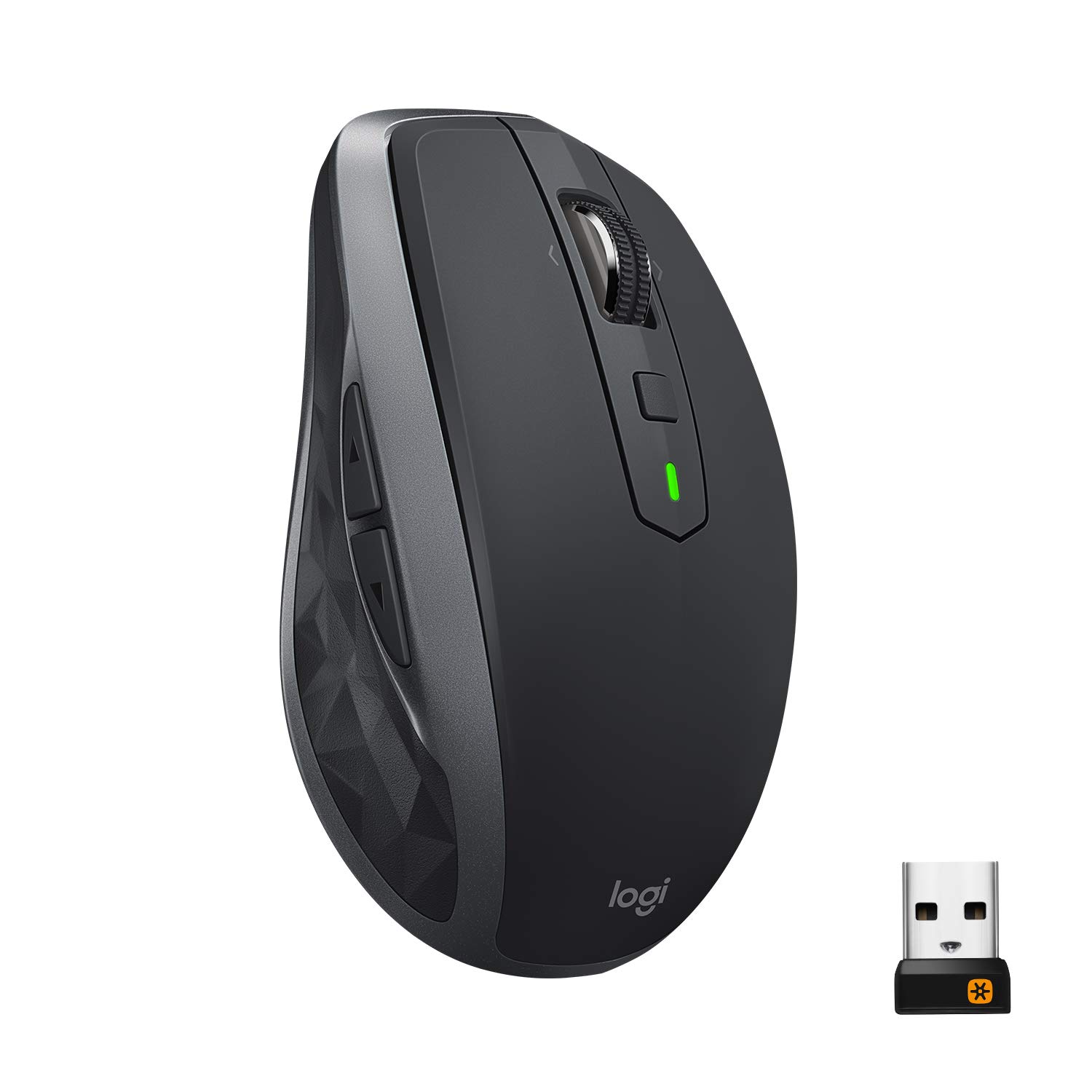 Logitech MX Anywhere 2S Wireless Bluetooth Mouse - Rechargeable, Multi-Device Control for Mac & Windows, Hyper-Fast Scrolling, Works on Any Surface - Perfect for Office, Travel & Remote Work (Graphite)