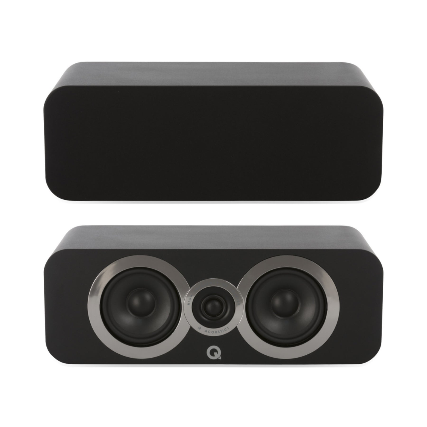 Q Acoustics 3090Ci Center Channel Speaker - Premium Home Theater Sound | Open Box Deal | Perfect for Movie Nights & Music Listening