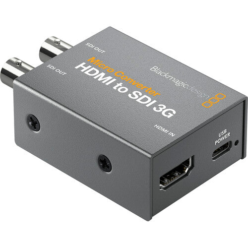Blackmagic Design Micro Converter HDMI to SDI 3G - Professional Video Converter for Live Streaming, Broadcast & Studio Production