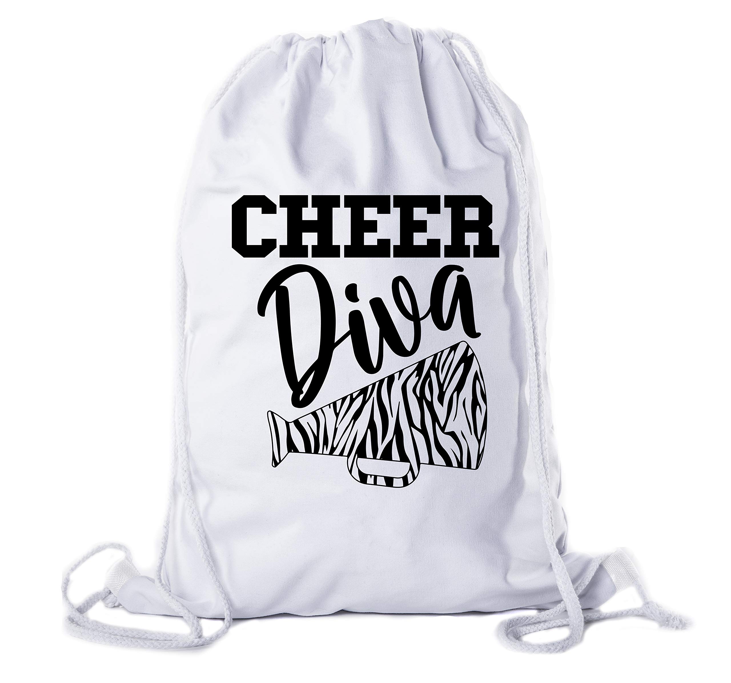 Cheerleading Backpacks for Girls - Cheer and Pom Drawstring Bags - Team Spirit Cinch Bags for Cheerleaders - Perfect for Practice, Games, and School Use