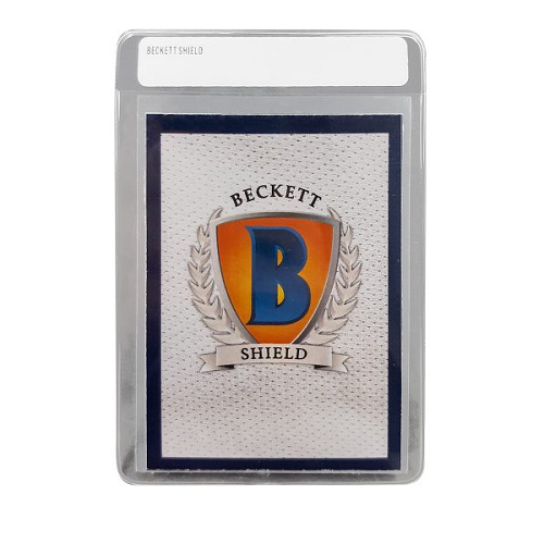 Beckett Shield Standard Size Card Storage Sleeves - 50 Pack - Perfect for Collectible Trading Cards, Sports Cards & Gaming Cards Protection