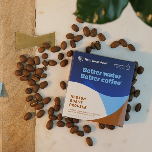 Third Wave Water Sachets for Specialty Coffee - Perfect for Home Brewing, Espresso & Pour Over Coffee | Enhances Flavor & Mineral Balance