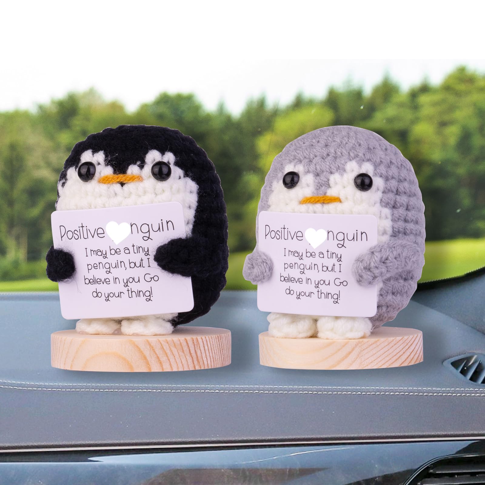 Handmade Crochet Penguin Doll - Emotional Support Gift for Women, Birthday & Anniversary - Home Decor