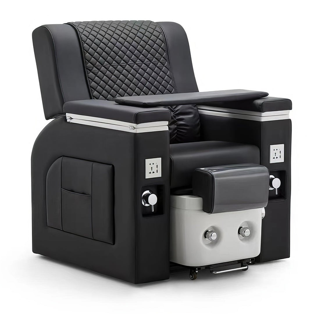 Bella Elite Professional Massage Pedicure Chair with Built-in Plumbing System - Perfect for Spa, Salon & Home Relaxation