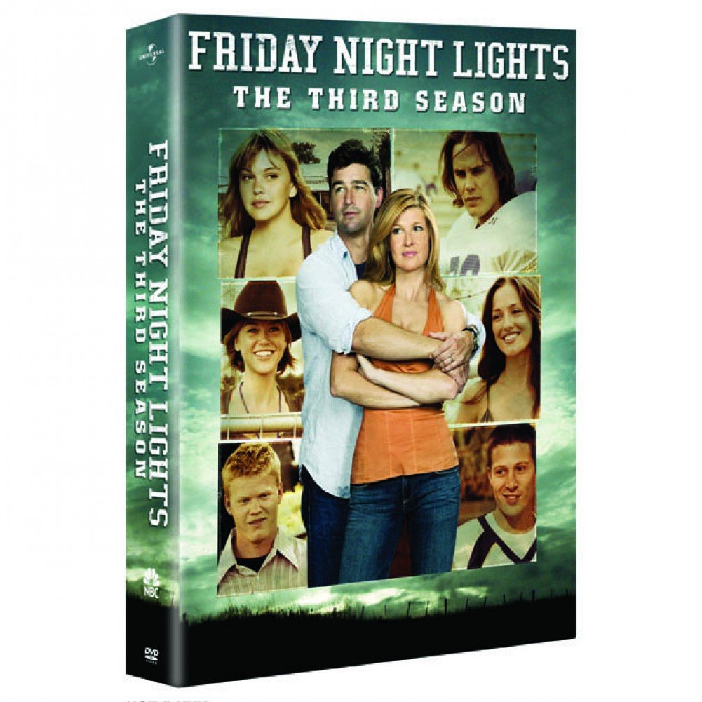 Friday Night Lights Season 3 DVD - Complete TV Series Box Set | High School Football Drama | Perfect for Movie Nights & Sports Fans