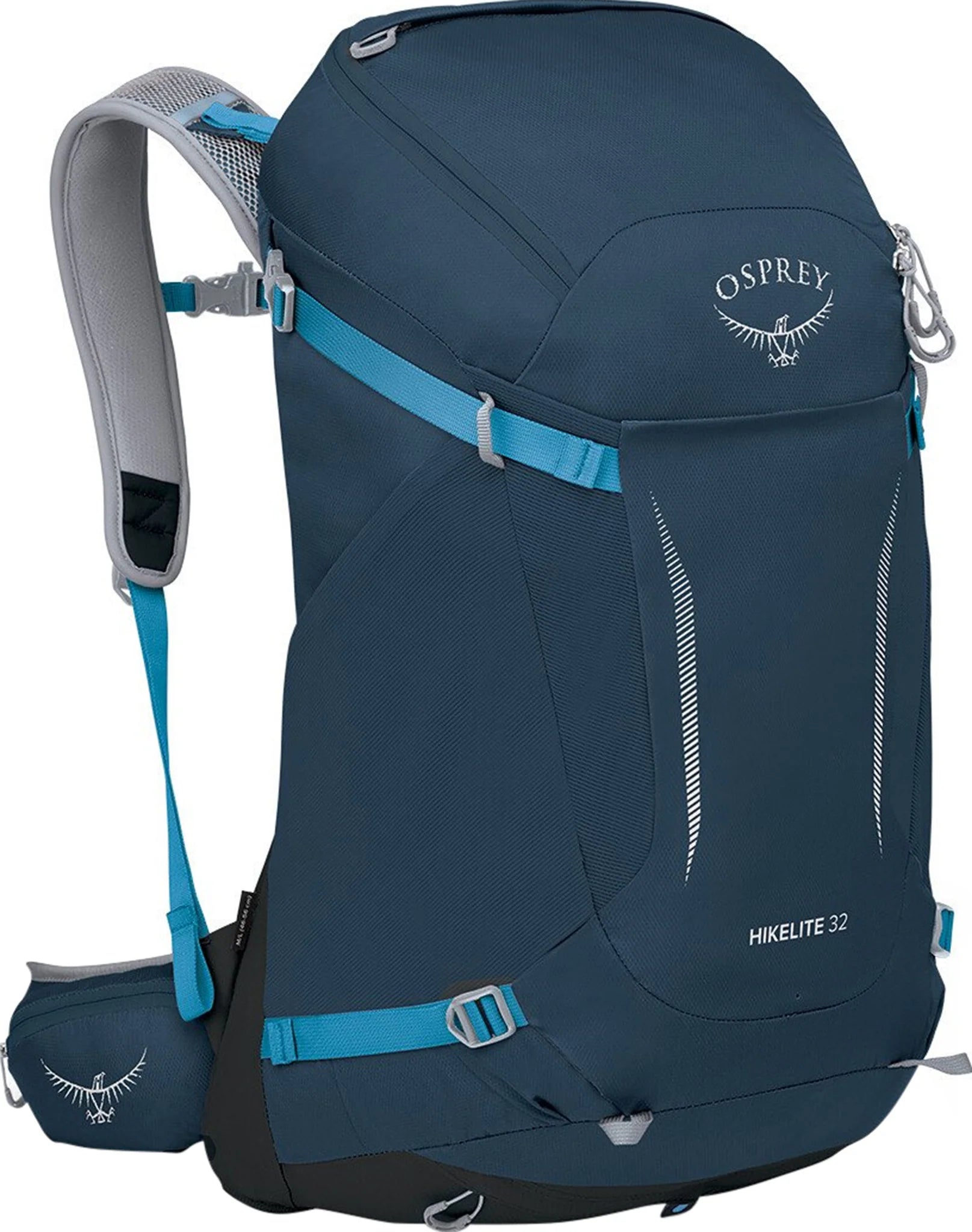 Osprey Hikelite 32 Backpack - Lightweight Hiking Daypack for Men & Women - Water-Resistant Travel Backpack for Outdoor Adventures, Camping & Day Trips