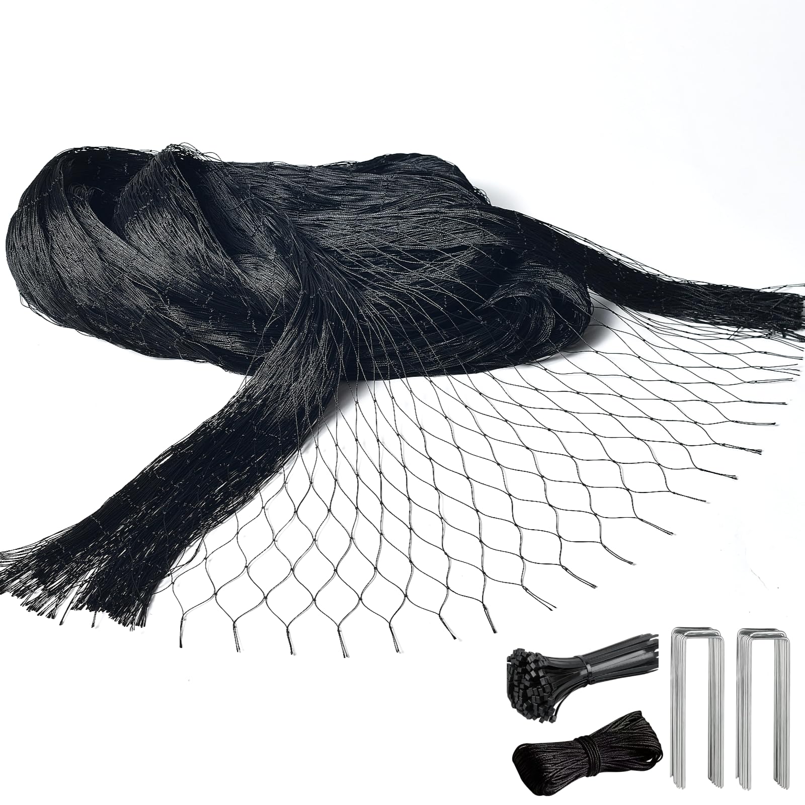 6 Pack 50 FT Bird Netting for Garden - 1
