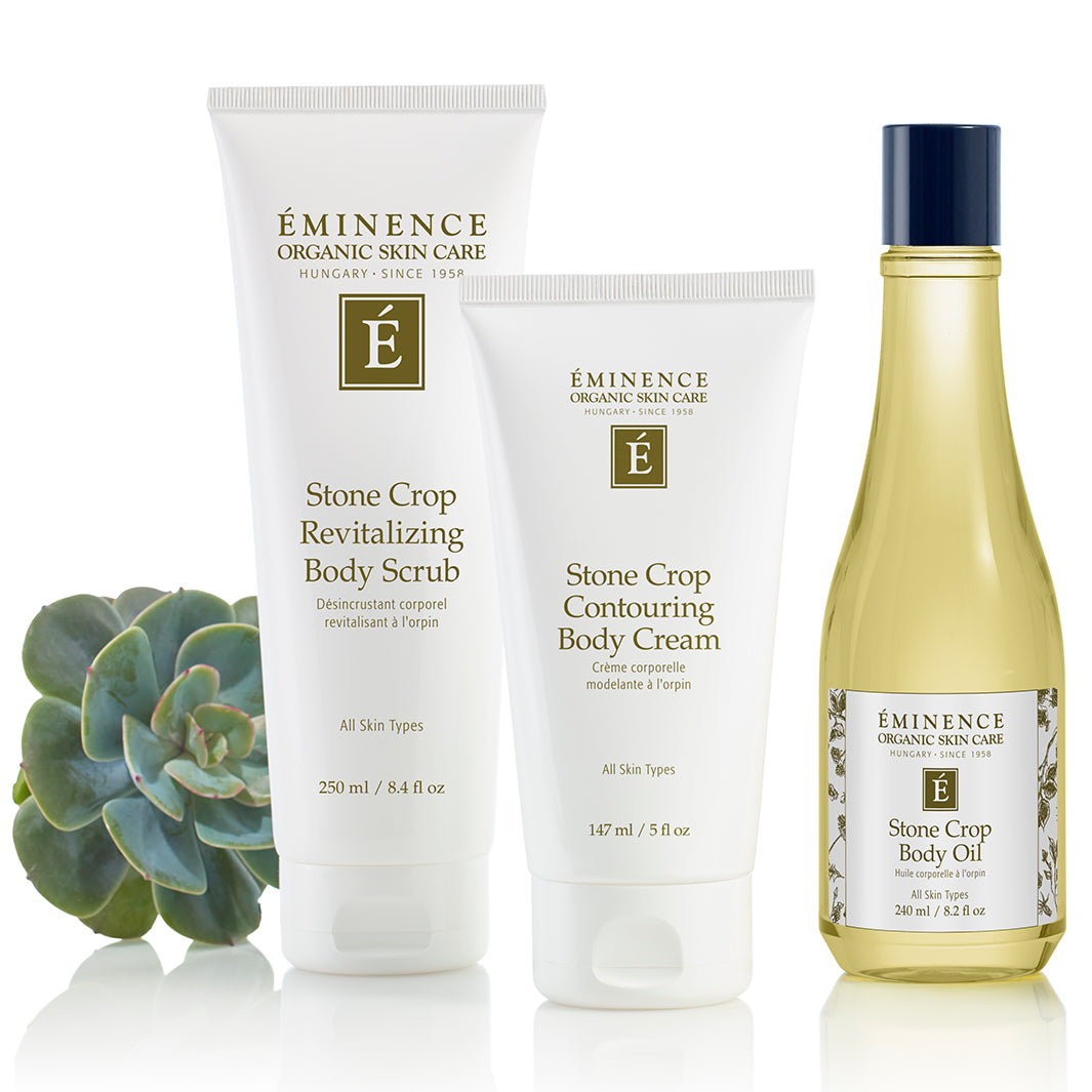 Eminence Organics Stone Crop Revitalizing Body Scrub - Exfoliating & Hydrating for Smooth Skin - Perfect for Spa Day & Dry Skin Care