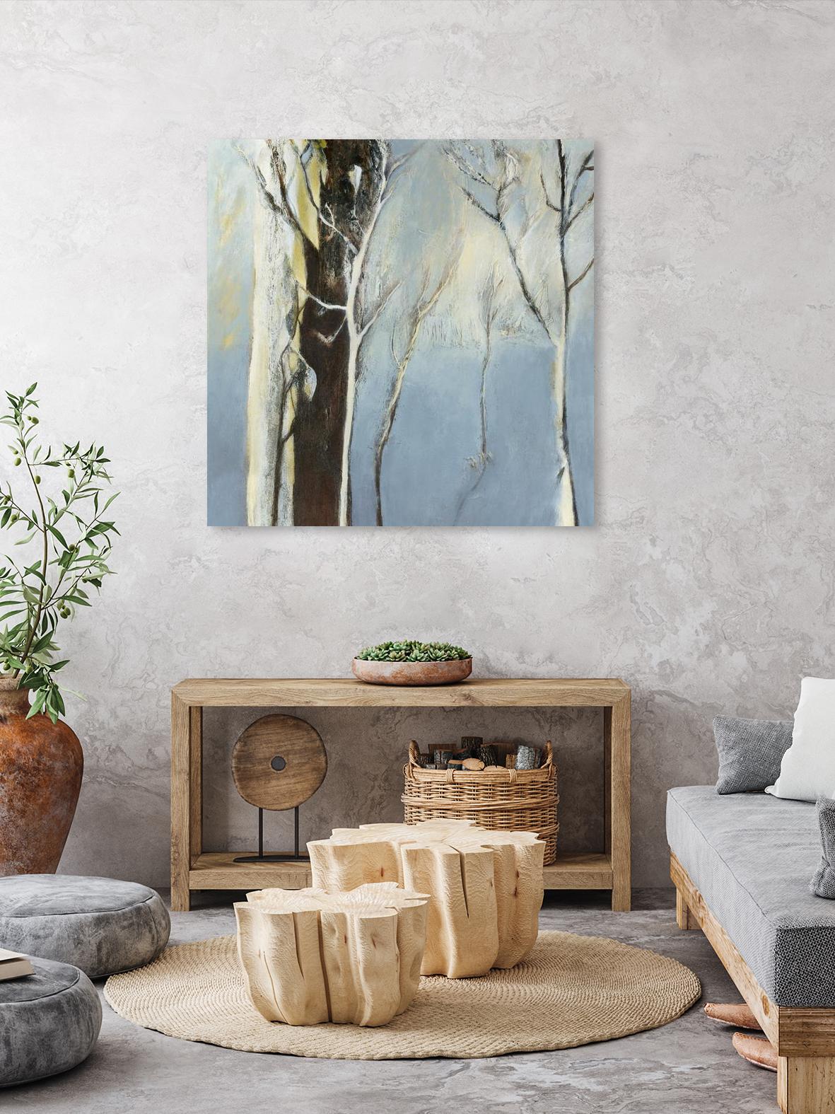 Contemporary Forest 2 - Modern Wall Art Canvas Print for Home & Office Decor | Perfect for Living Room, Bedroom, or Office Space