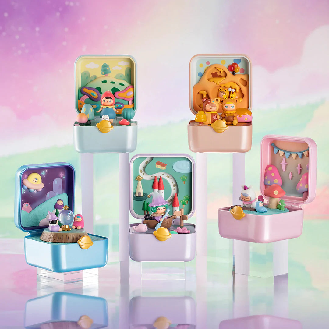 POP MART PUCKY Strange Planets Series Blind Box Collectible Figure Set - Perfect for Display, Gift Giving & Anime Fans Collection