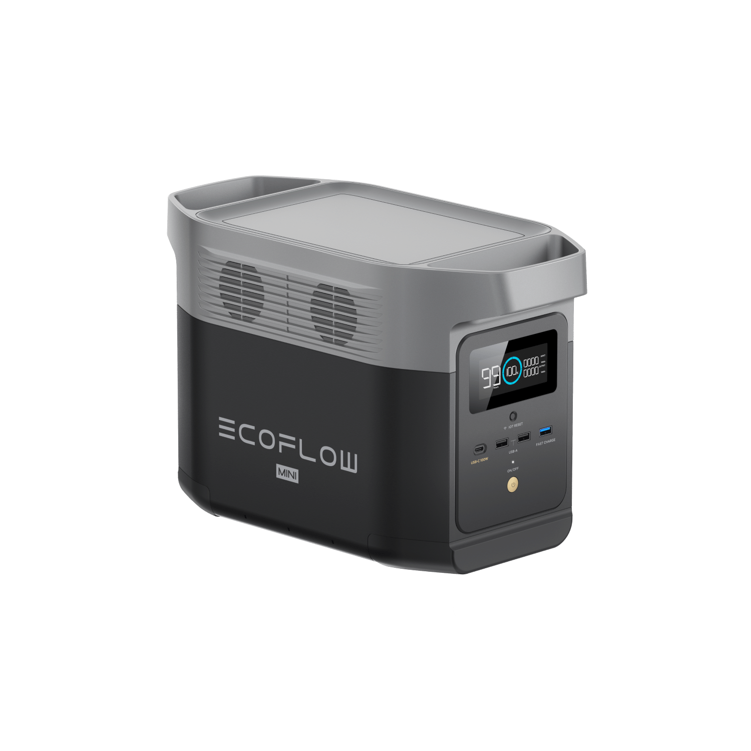 EcoFlow DELTA Mini Portable Power Station 500W - Solar Generator for Camping, RV, Emergency Backup Power & Outdoor Adventures