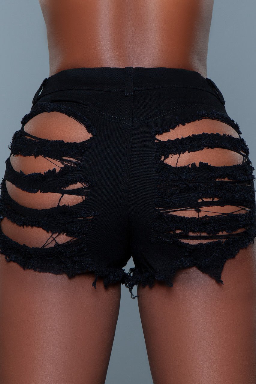 BeWicked Women's Curves For Days Shorts J16 - Sexy High Waisted Stretch Shorts for Plus Size Women | Perfect for Clubbing, Date Night & Summer Outfits