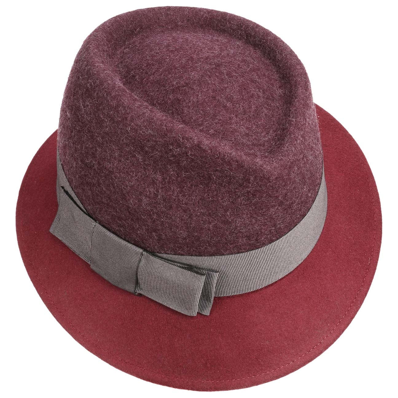 Lierys Asym Twotone Wool Felt Hat - Stylish Winter Fashion Accessory for Women | Perfect for Outdoor Events, Travel & Cold Weather