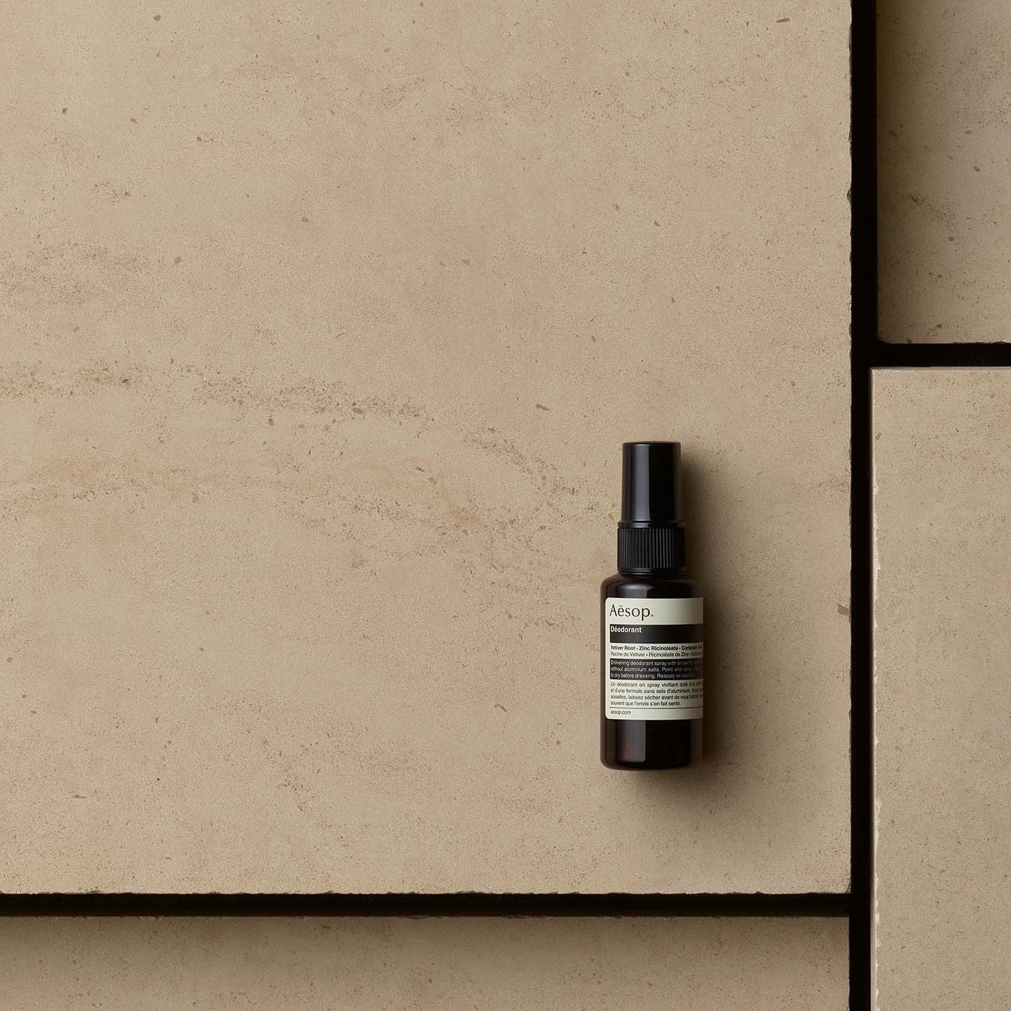 Aesop Natural Deodorant Roll-On for Men & Women - 24-Hour Odor Protection, Aluminum-Free & Vegan - Perfect for Gym, Work & Travel