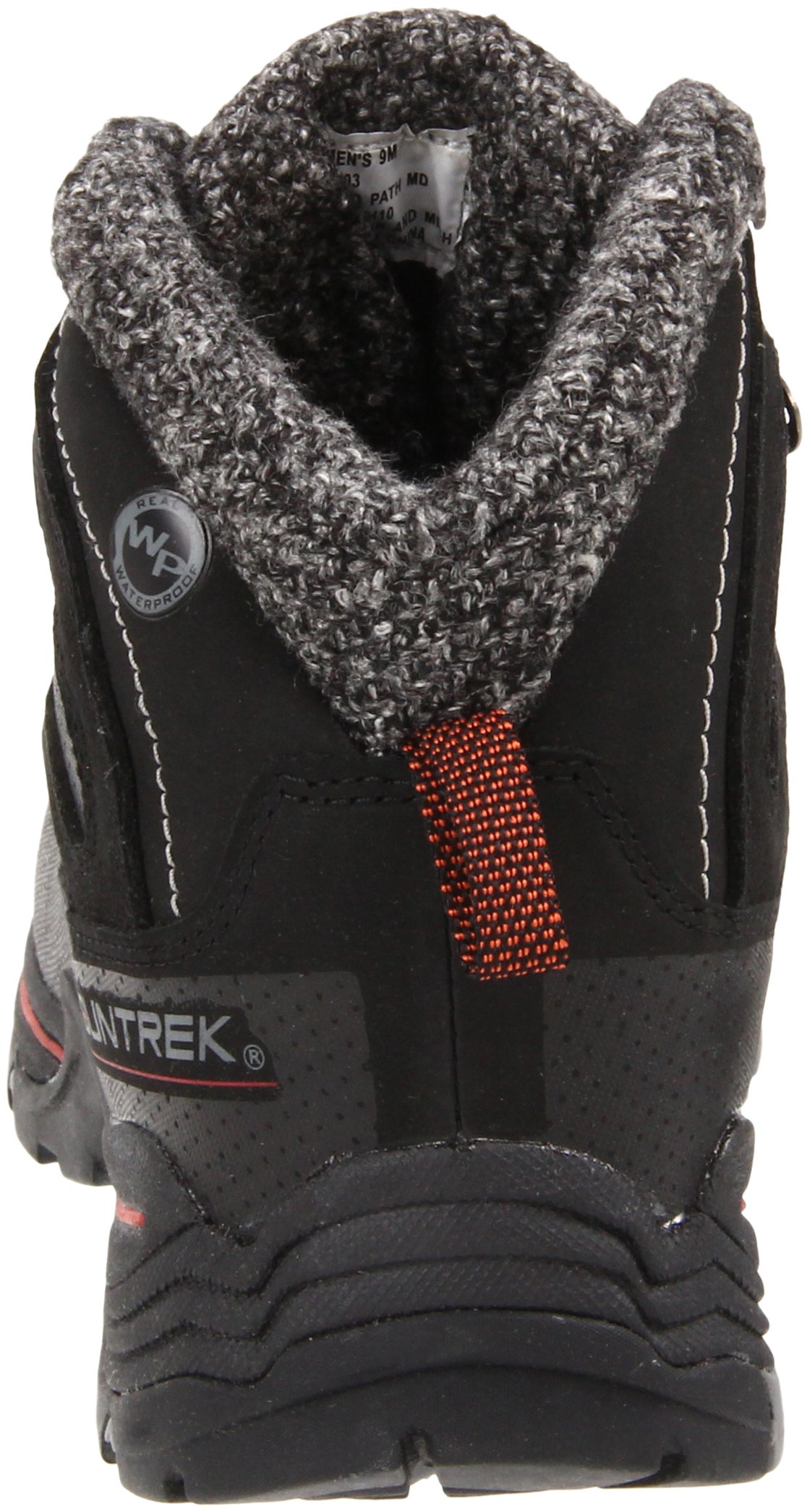 Men's Waterproof Leather Mid-Calf Boots for Winter - Non-Slip Hiking & Outdoor Work Boots for Snow, Rain & Cold Weather