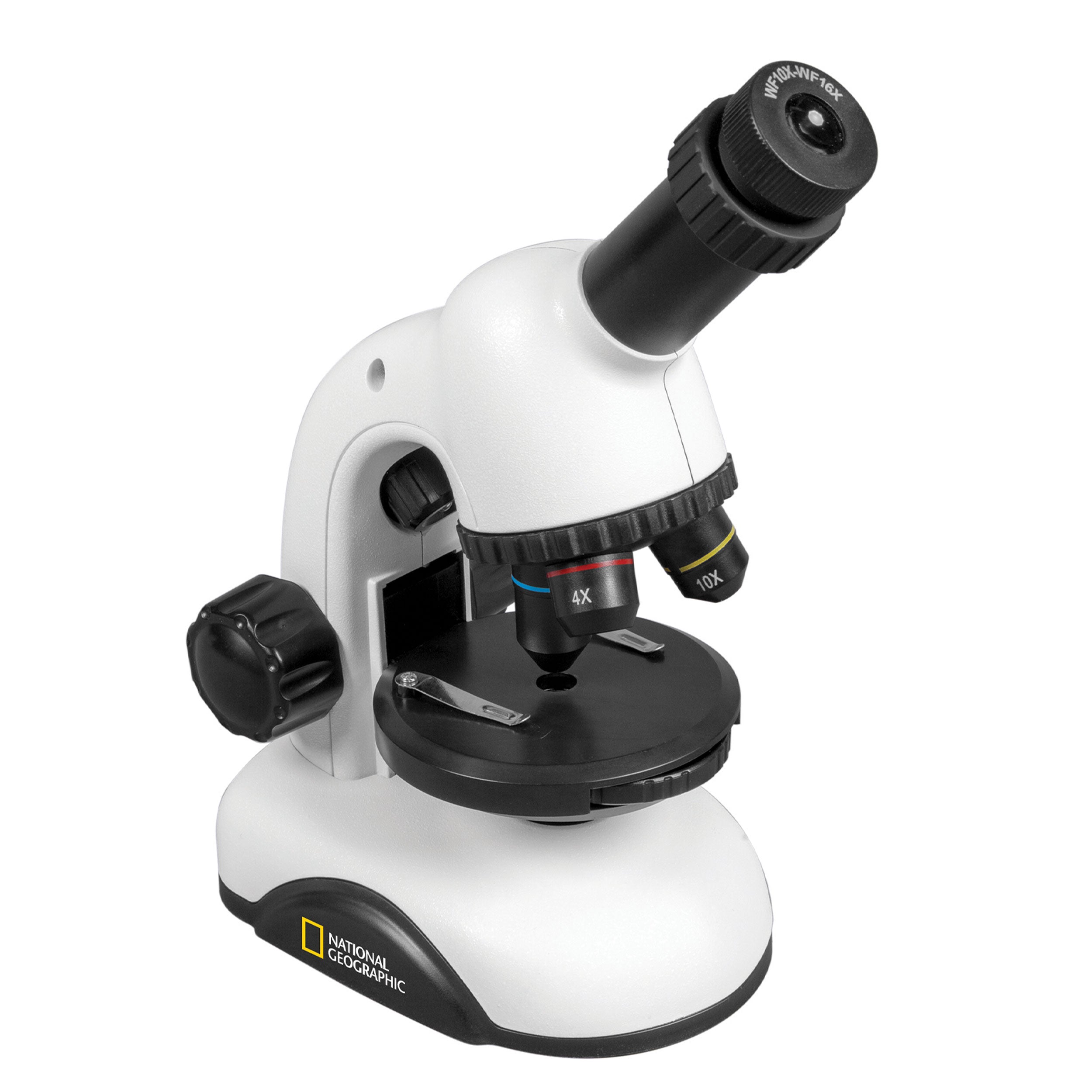 National Geographic 40x-640x Magnification Kids Microscope with Smartphone Adapter - STEM Educational Toy for Home & Classroom Science Experiments