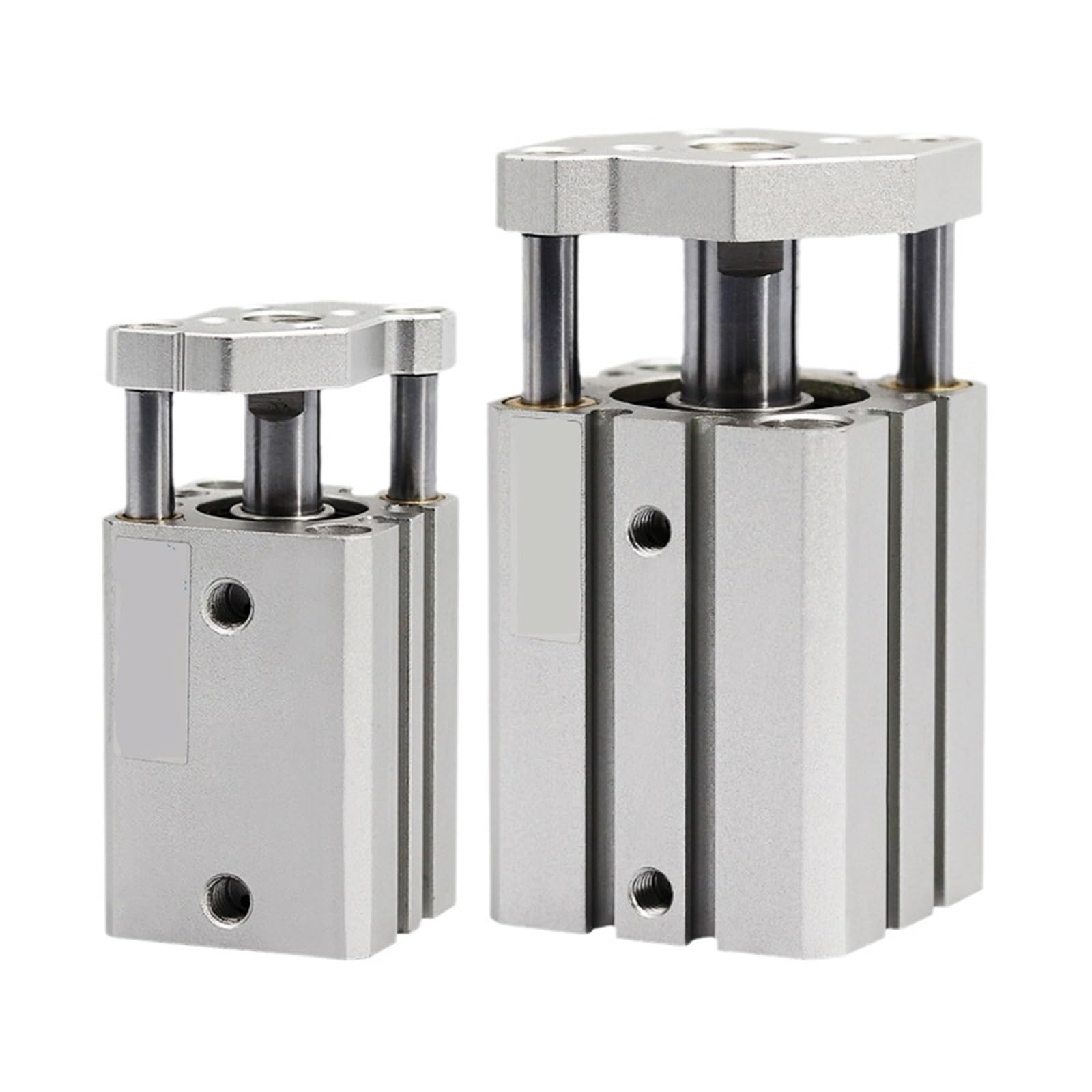 SMC CQMB Series Compact Double Acting Guide Rod Cylinder with Magnet - CQMB12-5, CQMB16-10, CQMB40mm (5mm Stroke) | Ideal for Automation Equipment, Robotics, and Industrial Machinery Applications