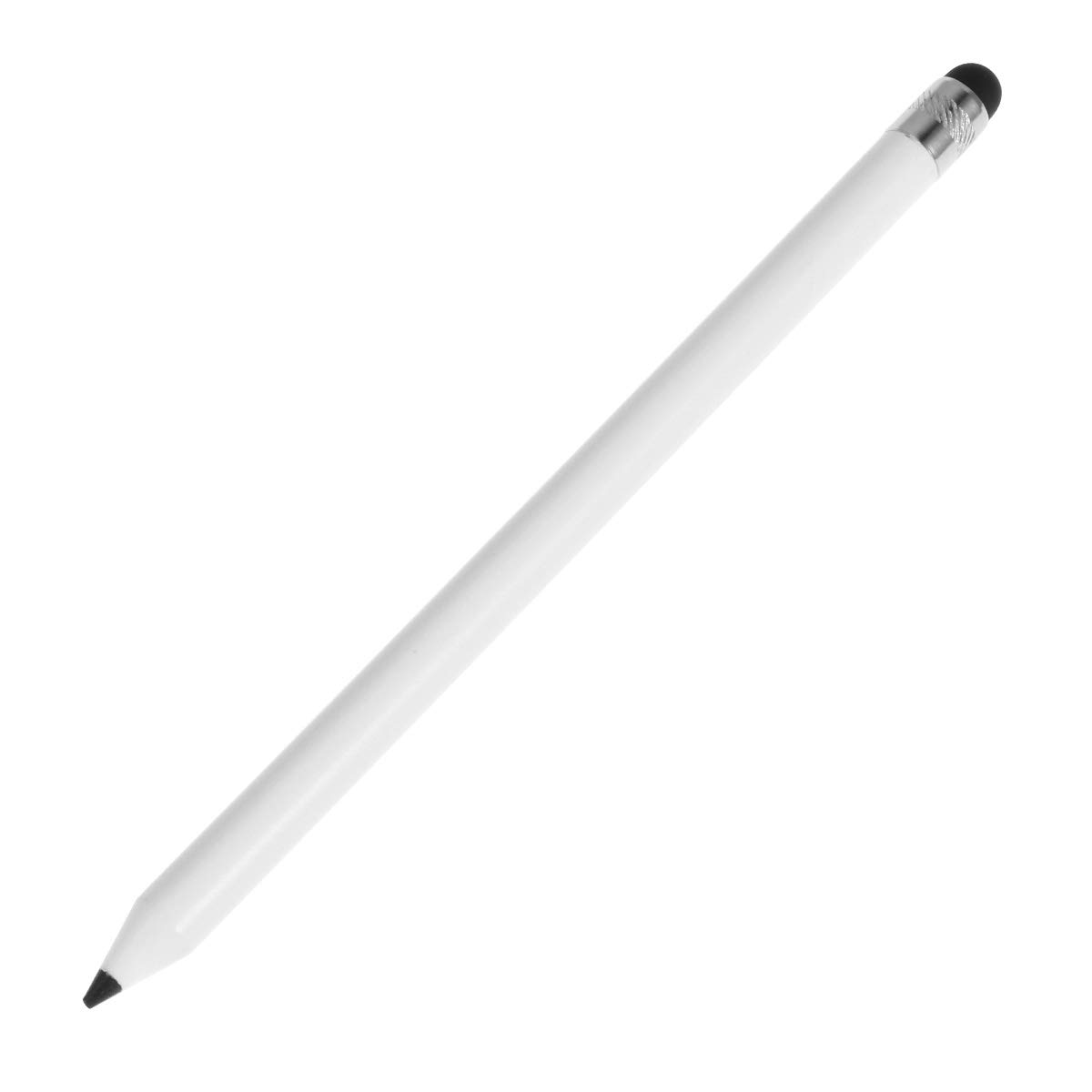 IFUNDOM High Precision Stylus Pen - 1.5mm Fine Tip Capacitive Stylus for iPhone, iPad, Samsung Tablets & Smartphones - Smooth Writing & Drawing Tool for Artists, Students & Professionals (White) - Perfect for Note Taking, Digital Art & Touchscreen Devices