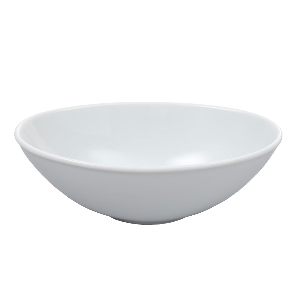 Alani 990985 33 oz Oval Bowl - Pack of 12 | Durable Plastic Serving Bowls for Salads, Soups, Snacks | Perfect for Restaurants, Catering & Home Use