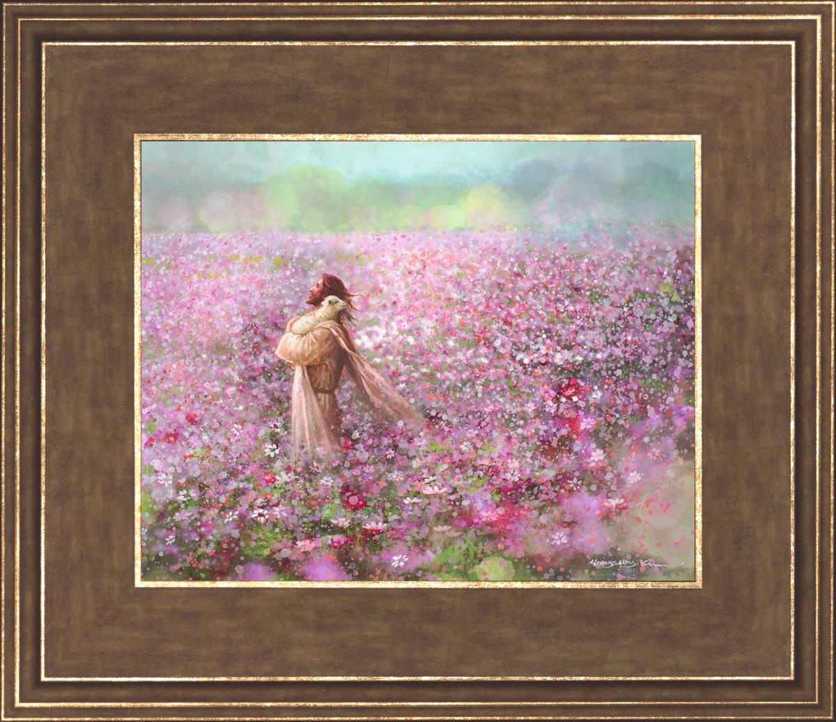Calming Embrace By Yongsung Kim - Premium Korean Home Decor Wall Art - Perfect for Living Room, Bedroom & Office Decor