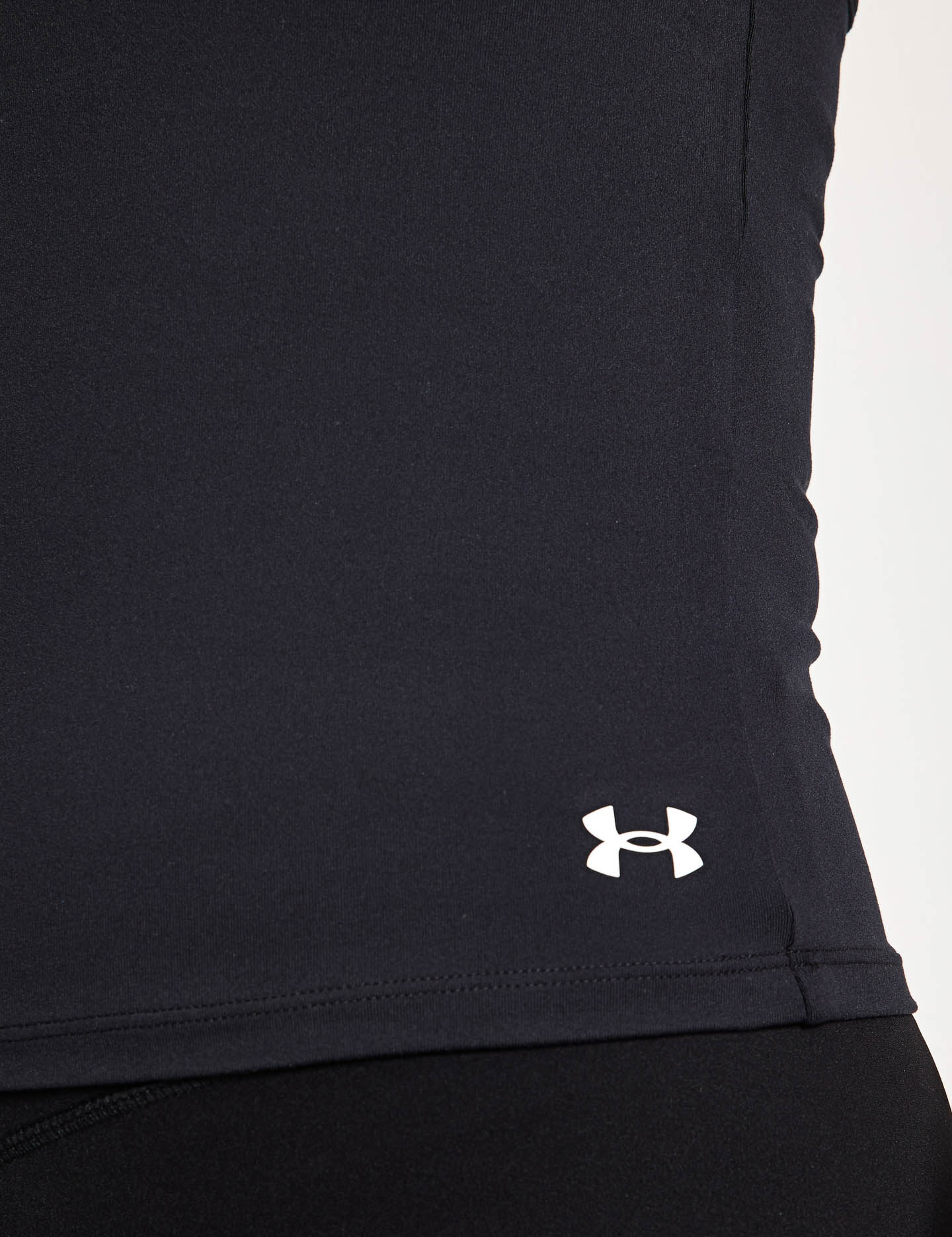 Motion High Neck Tank Top for Women - Black & White - Workout, Yoga, Gym & Casual Wear