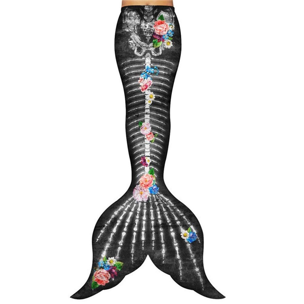 Premium Mermaid Tail Swimsuits for Adults & Kids - 3-Piece Set with Monofin | Color 10, Size S | Perfect for Pool Parties, Beach Vacations & Underwater Photography