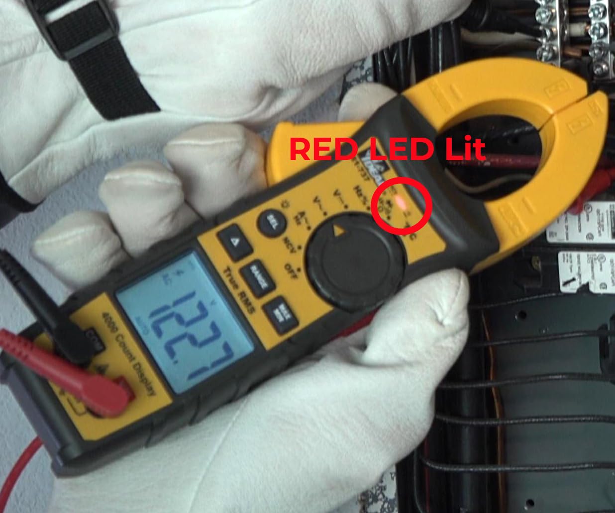 IDEAL INDUSTRIES INC. 61-737 Digital AC Clamp Meter 400 Amp 600V - Professional Electrical Tester for HVAC, Automotive & Industrial Use