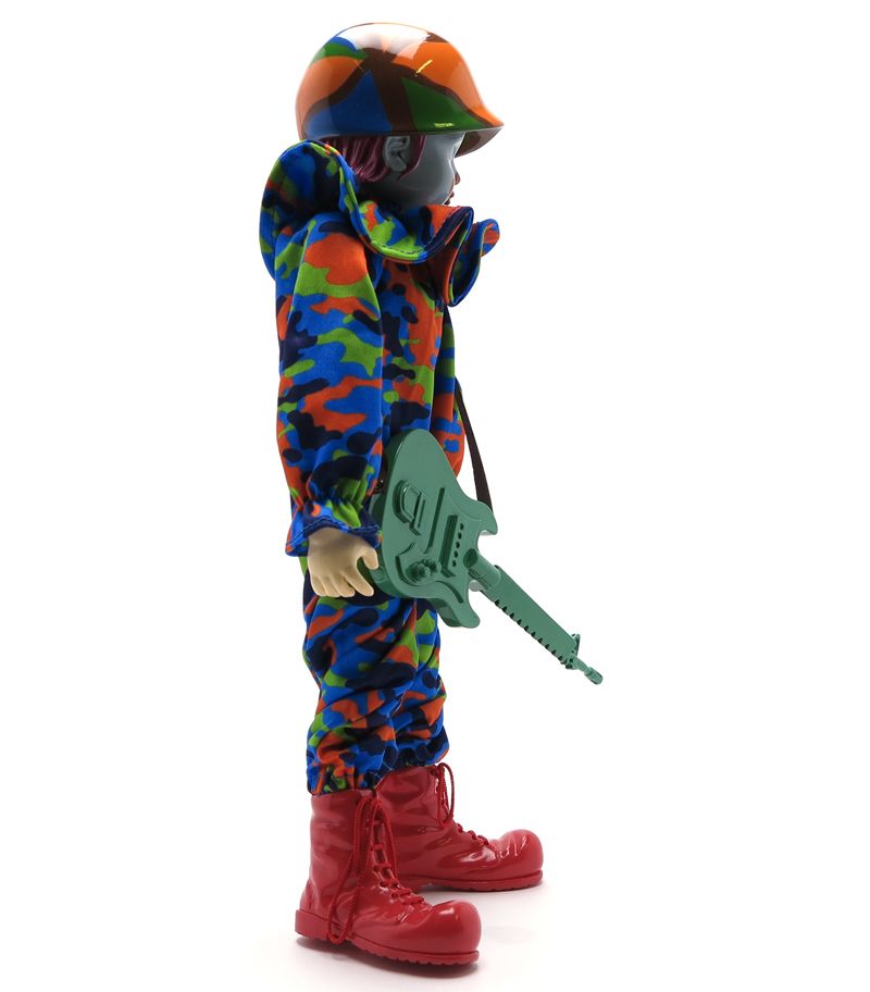 Ron English Combrat - Limited Edition Designer Art Toy for Collectors - Perfect for Home Decor, Office Display & Pop Culture Enthusiasts